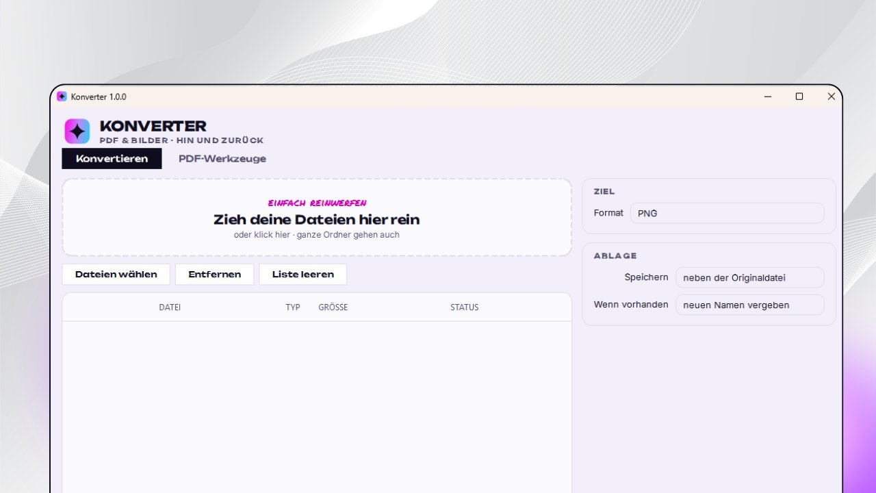 Konverter mit Claude Code programmieren